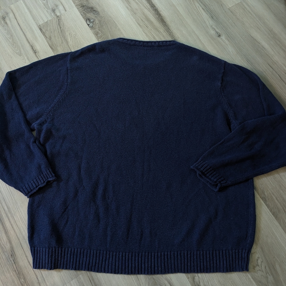 Vintage Tazmanian Devil Warner Bros sweater Loose Boxy Adult XL - Picture 3 of 7